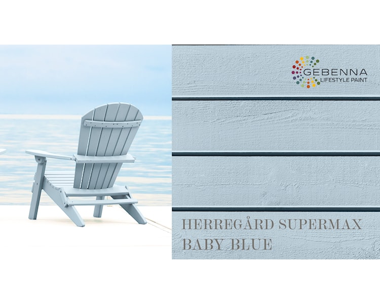 SUPERMAX FARVEKORT BABY BLUE